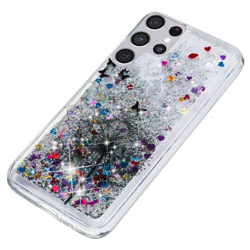 Θήκη Samsung Galaxy S22 Ultra 5G Glitter Dandelions